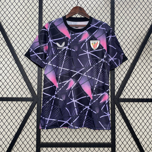 Jersey Athletic Bilbao 24/25 - Roxo e Rosa