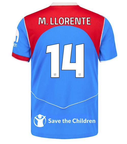 Jersey Atletico de Madrid 25/26 Third #14 M. LLORENTE