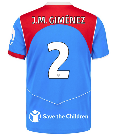 Jersey Atletico de Madrid 25/26 Third #2 J.M. Giménez