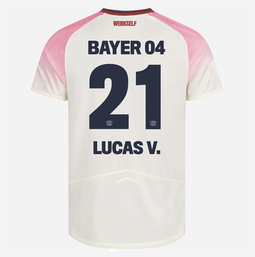 Jersey Bayer Leverkusen 25/26 Away #21 LUCAS V.