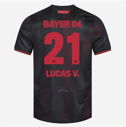 Jersey Bayer Leverkusen 25/26 Home #21 LUCAS V.