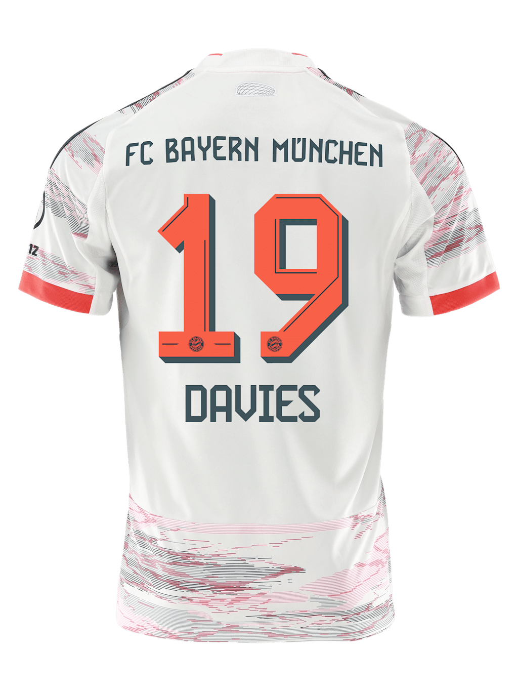 Jersey Bayern 25/26 Away #19 DAVIES