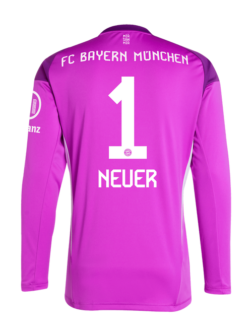 Jersey Bayern 25/26 Goalkeeper #1 NEUER