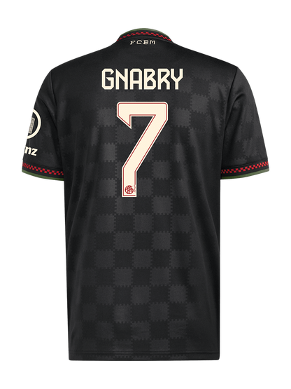 Jersey Bayern 25/26 UCL #7 GNABRY
