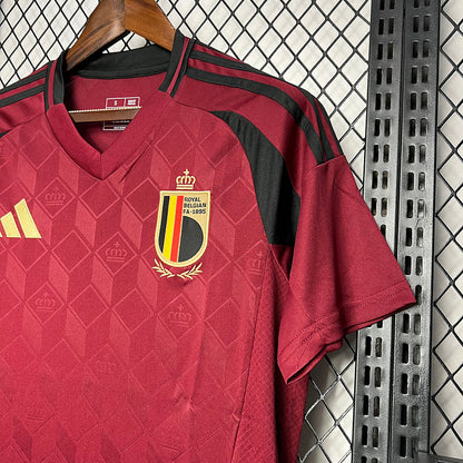 Jersey Bélgica 24/25 Adidas - Vermelha Home