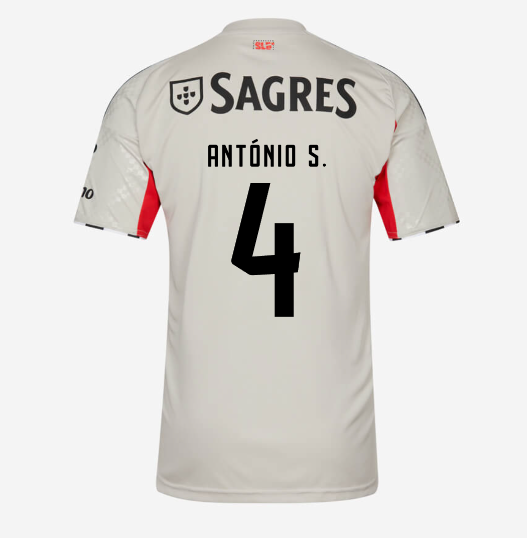 Jersey Benfica 25/26 Away Bege #4 António S.