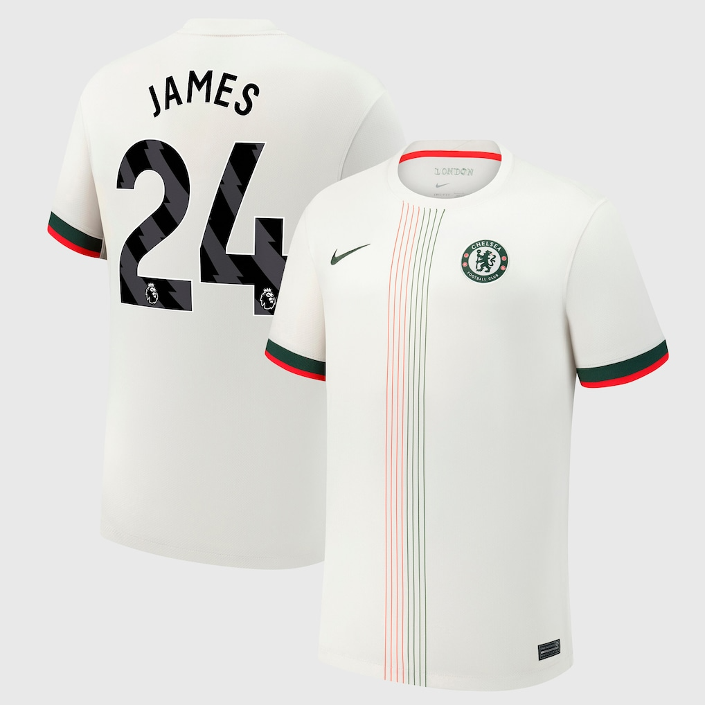 Jersey Chelsea 25/26 Away #24 JAMES