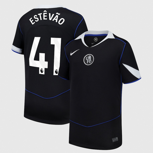 Jersey Chelsea 25/26 Third #41 Estêvão