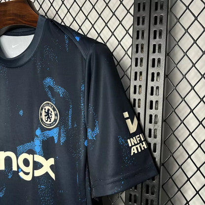 Jersey Chelsea Pré Jogo 24/25 - Azul