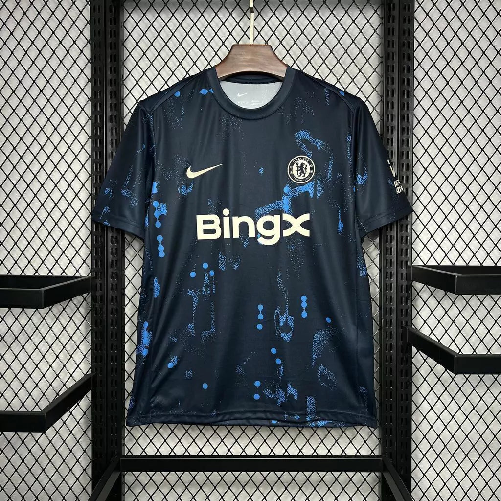 Jersey Chelsea Pré Jogo 24/25 - Azul