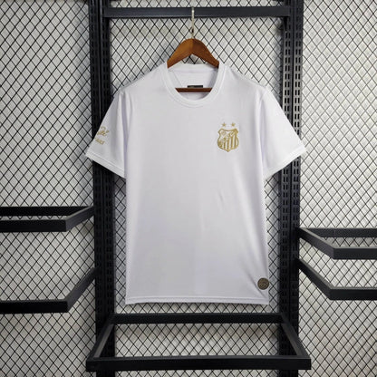 Jersey Comemorativa Santos 25/26 Pelé 1.000 Gols - Branco