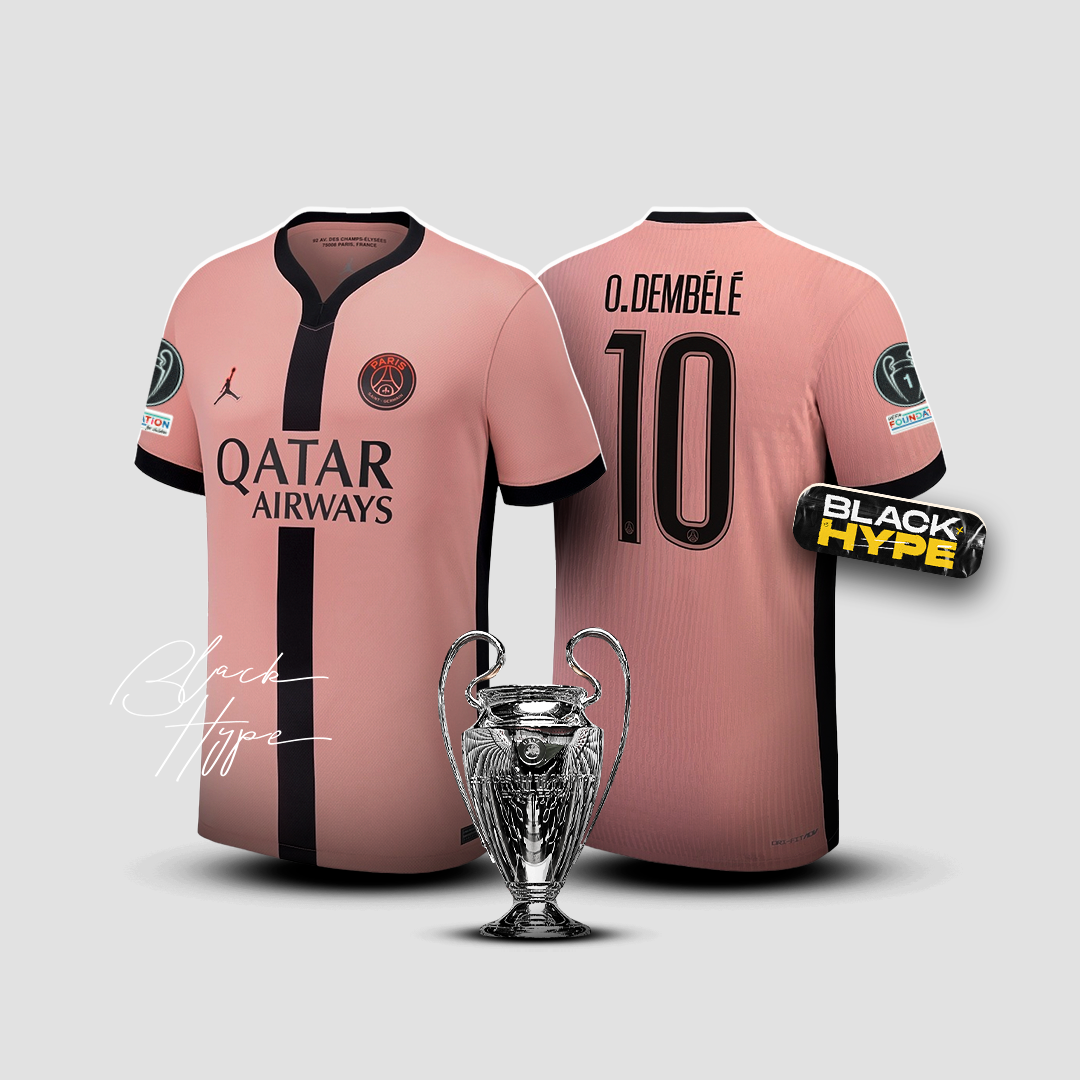 Jersey Dembele PSG 24/25 Third - Champions League