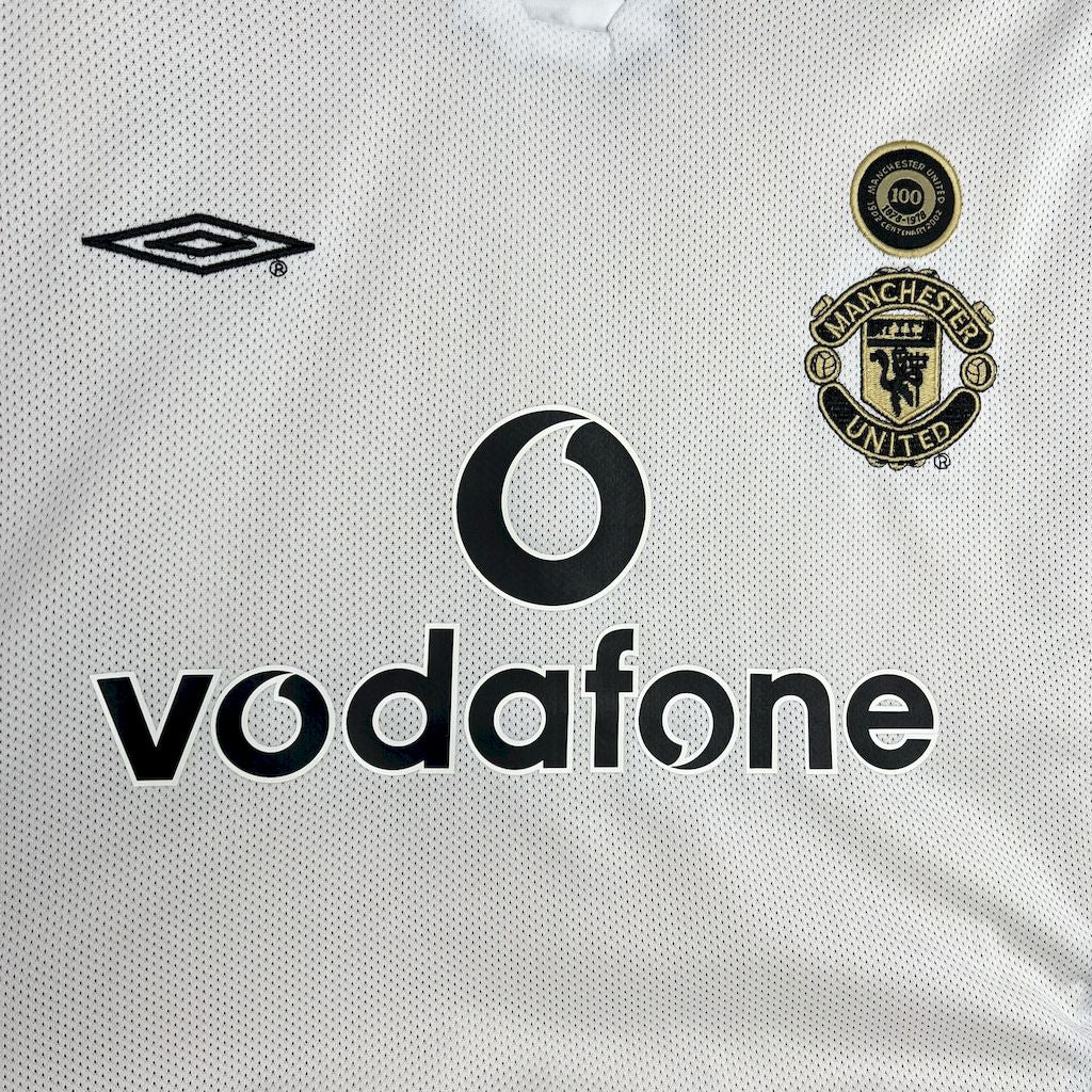 Jersey do Manchester United  Retrô 2001/02 Centenary Reversible