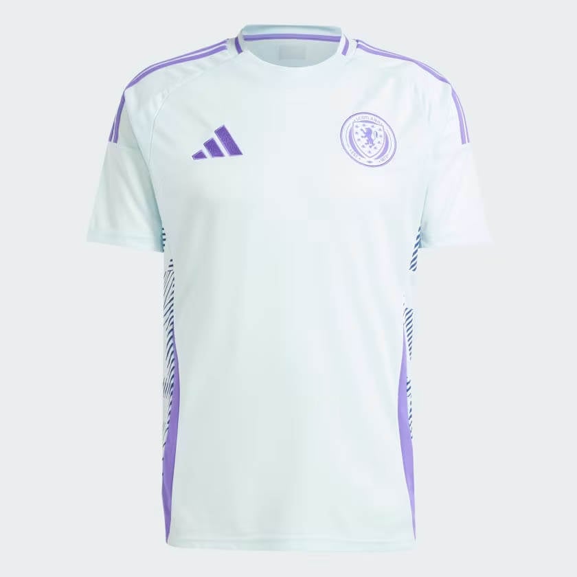 Jersey Escócia Away 24/25 s/n° Torcedor Adidas Masculino - Azul claro