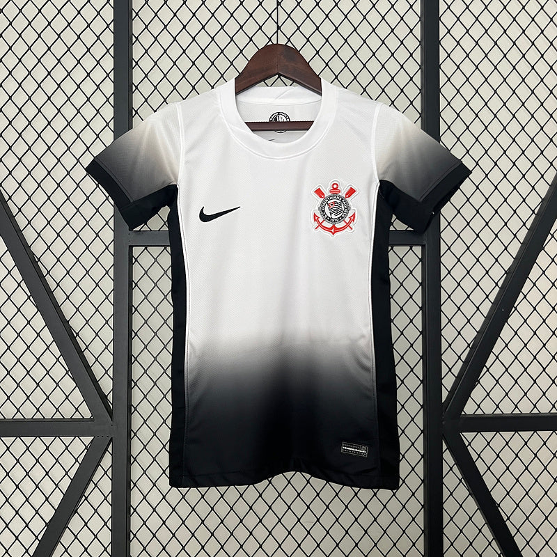 Jersey Feminina Corinthians l 24/25 Branco