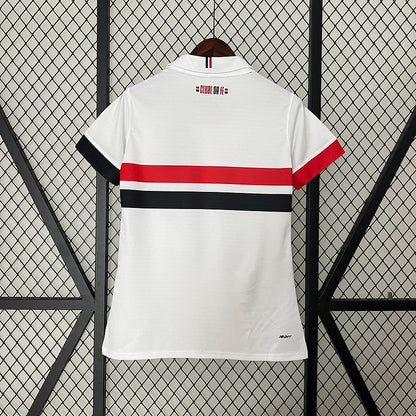 Jersey Feminina do São Paulo Home I 24/25 - Branco