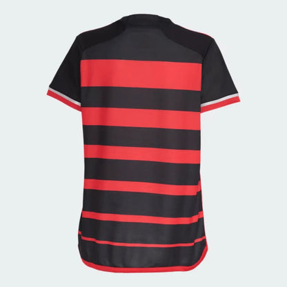 Jersey Feminina Flamengo I 24/25 Adidas - Rubro Negro