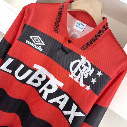 Jersey Flamengo Retrô 1994 Manga Longa