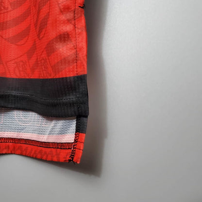 Jersey Flamengo Retrô 1995 Vermelha e Preta
