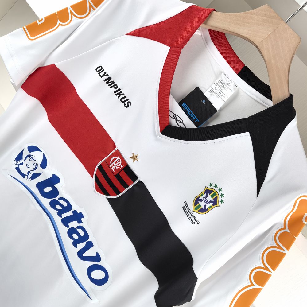 Jersey Flamengo Retrô 2010 - Branco