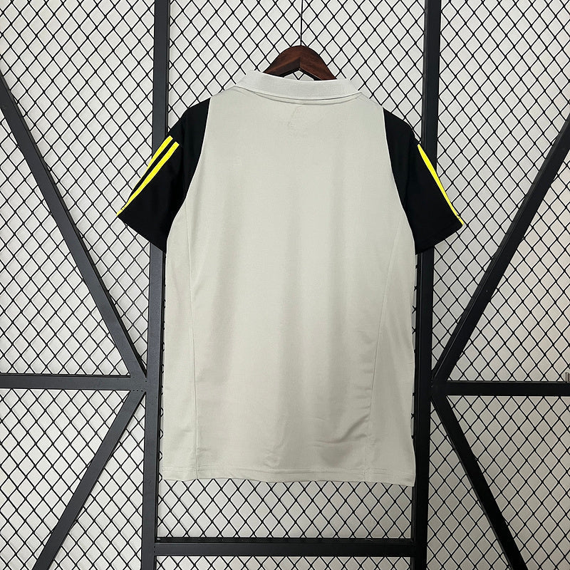 Jersey Flamengo Treino 24/25 Cinza Polo