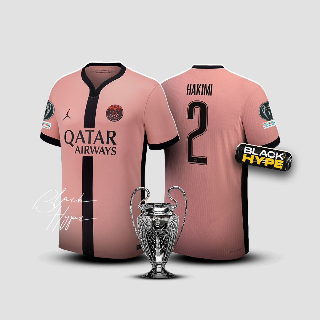 Jersey Hakimi PSG 24/25 Third - Champions League