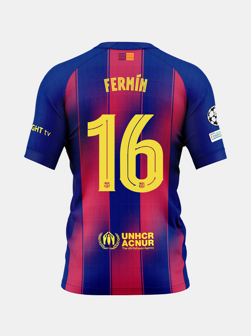 Jersey Home FC Barcelona 25/26 #16 FERMÍN