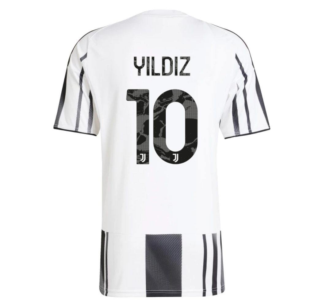 Jersey Juventus 25/26 Home #10 Yıldız