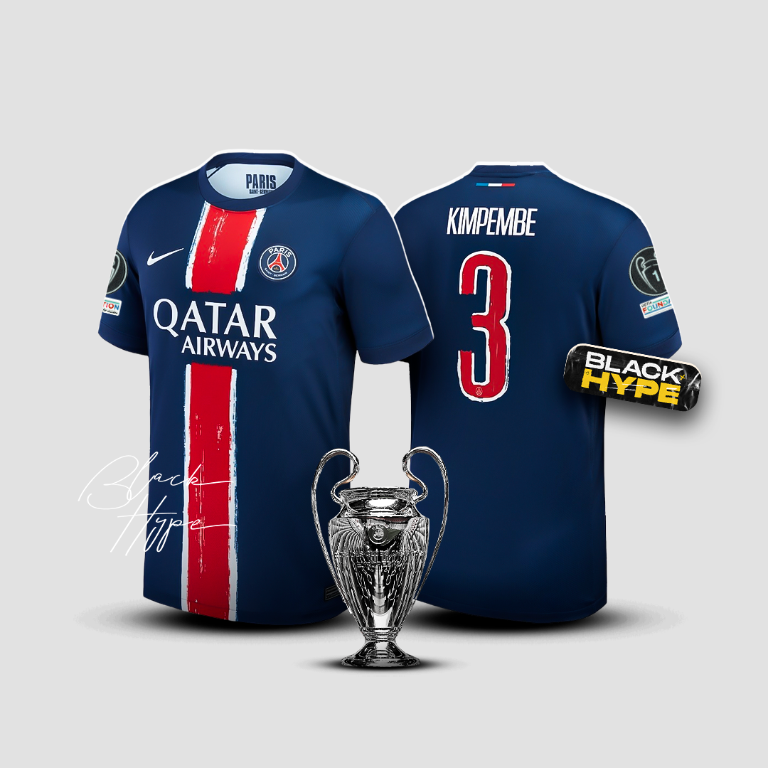 Jersey Kimpembe PSG 24/25 Home - Champions League