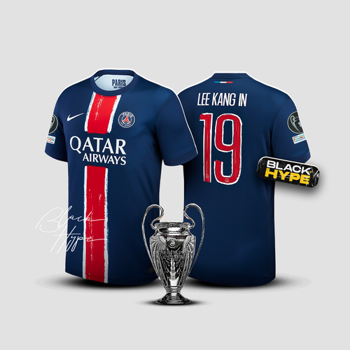 Jersey Lee Kang In PSG 24/25 Home - Champions League