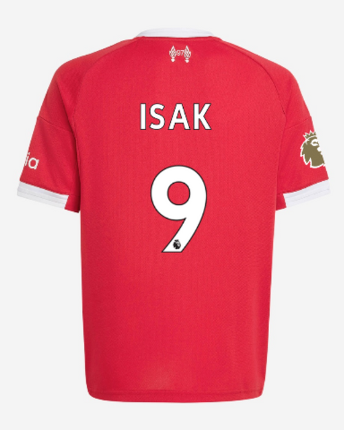 Jersey Liverpool 25/26 Home #9 ISAK