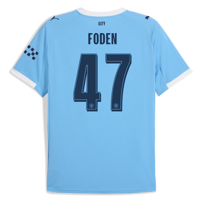 Jersey Manchester City 25/26 Home #47 FODEN
