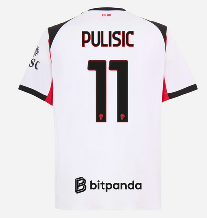 Jersey Milan 25/26 Away #11 Pulisic