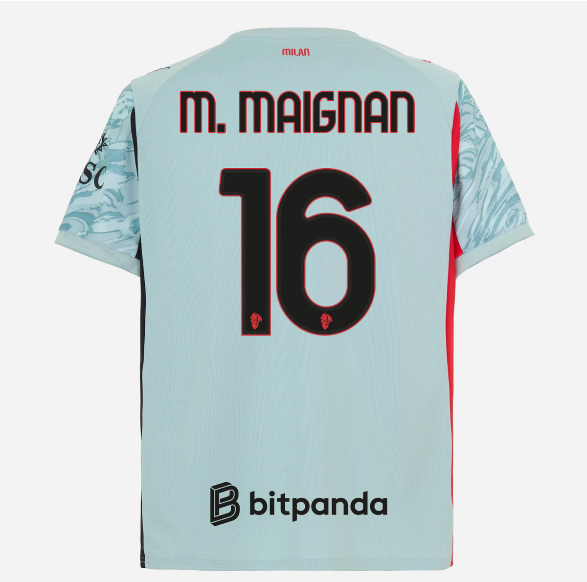 Jersey Milan 25/26 Goalkeeper #16 M. MAIGNAN