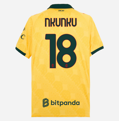 Jersey Milan 25/26 Third #18 NKUNKU