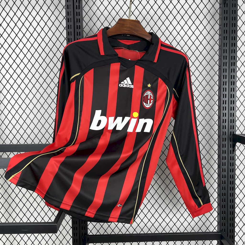 Jersey Milan Manga Longa l Retro 2006/07