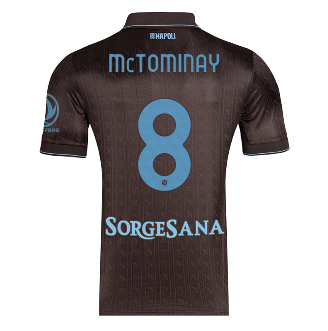 Jersey Napoli 25/26 Third #8 MCTOMINAY