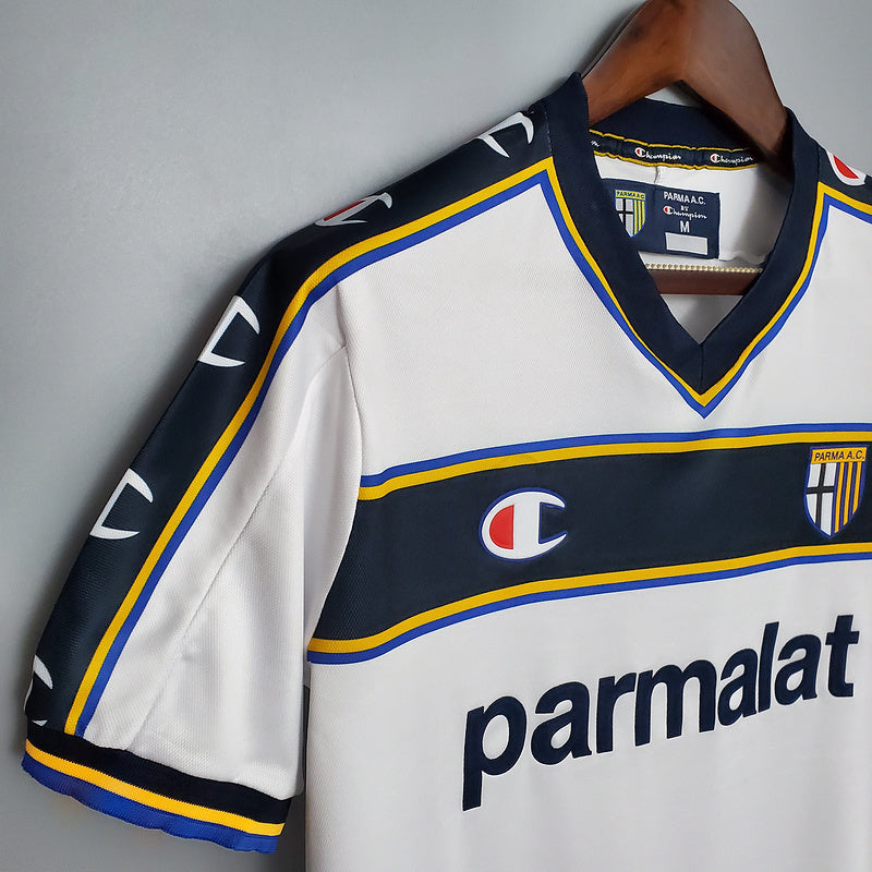 Jersey Parma Retrô 2002/2003 Branca - Champion