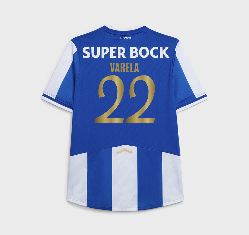 Jersey Porto 25/26 Home #22 Varela