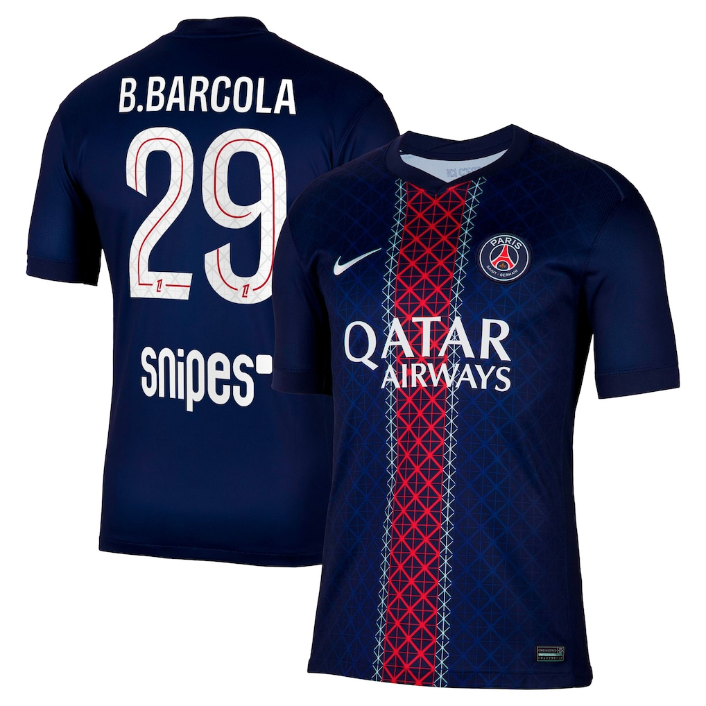 Jersey PSG 25/26 Home #29 B.Barcola