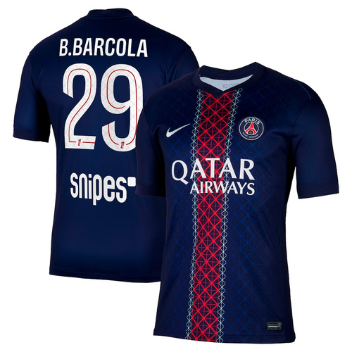 Jersey PSG 25/26 Home #29 B.Barcola