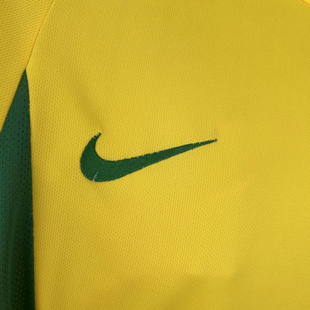 Jersey Retrôçã Brazil 2002/02 Home