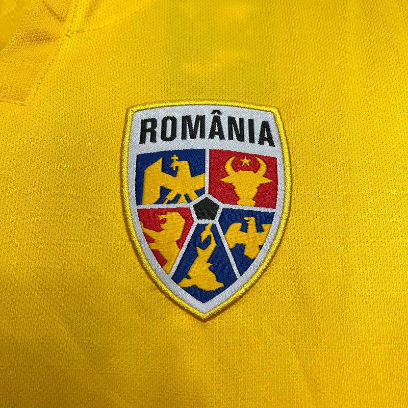 Jersey Seleção Romania l - 24/25 - Amarelo