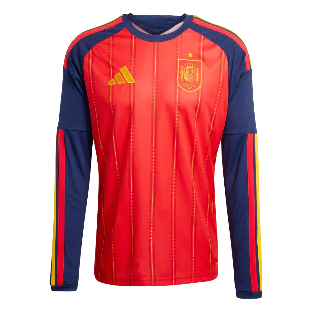 Jersey Spain 2026 Home Longsleeve WorldCup