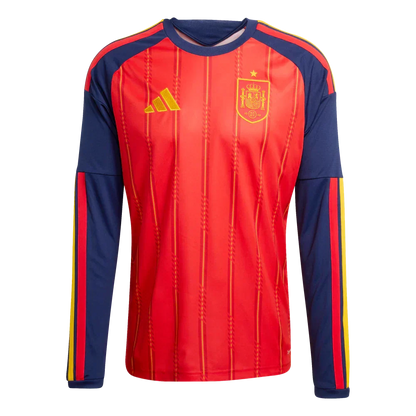 Jersey Spain 2026 Home Longsleeve WorldCup