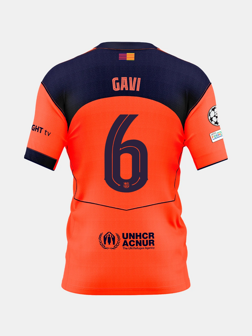 Jersey Third FC Barcelona 25/26 #6 GAVI