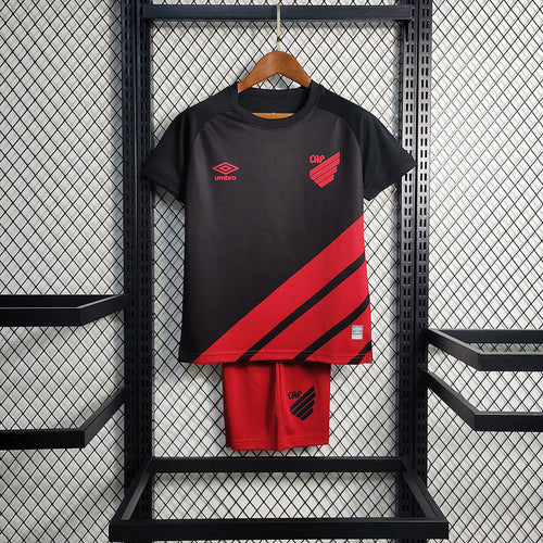 Kids Athletico Paranaense ll 2023∕24 Preto-Vermelho