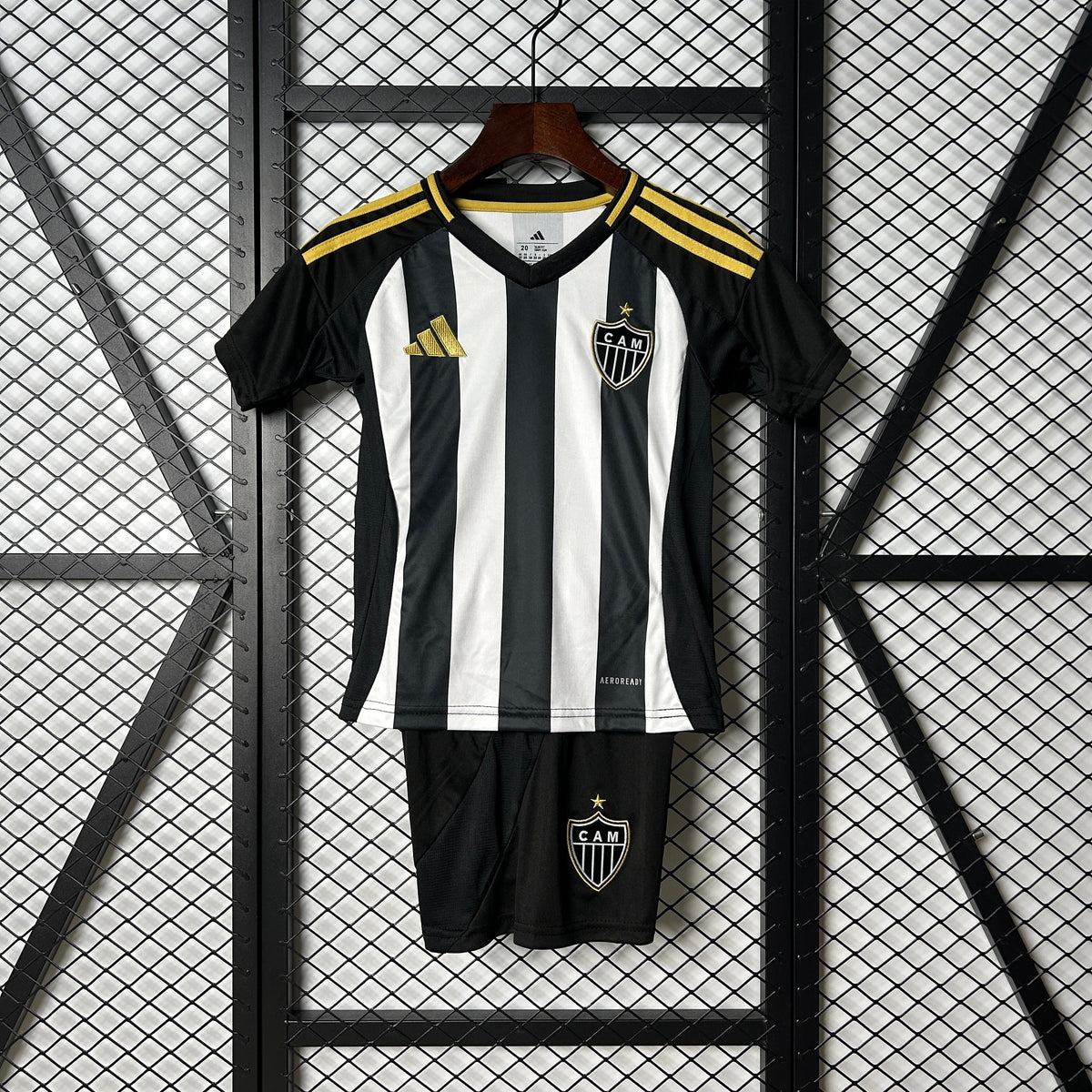 Kids Atlético Mineiro I 25/26 - Preto e Branco