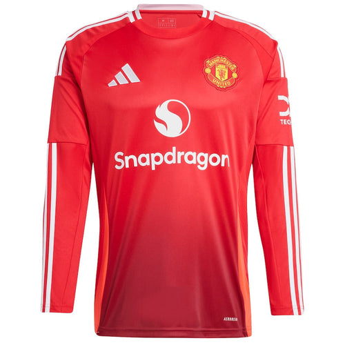 Manchester United Home Jersey 2024/2025 Long Sleeve
