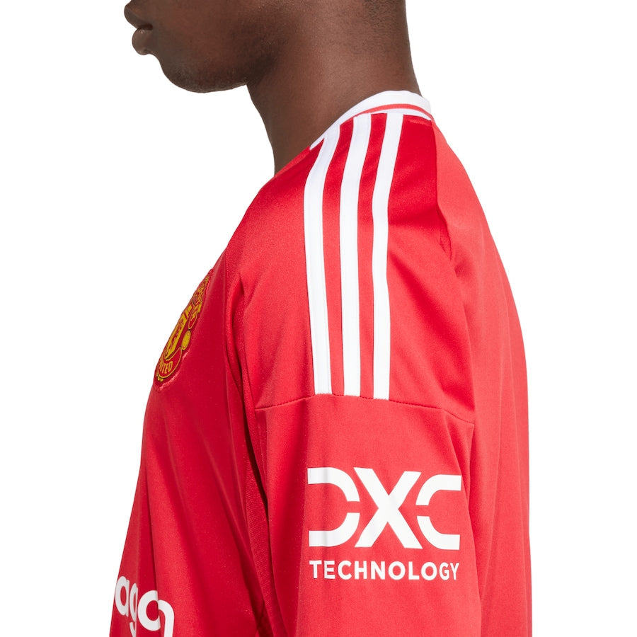 Manchester United Titular Camiseta 2024/2025 Long Sleeve